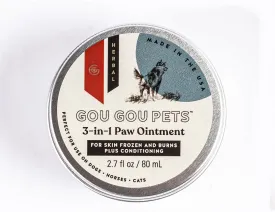 3-in-1 Paw Ointment Holistic Natural Derived Herbalfor Dogs, Cats, Horses: Conditioning & Moisturizing for Extreme Heat & Cold Causing Frozen & Burned Paws - Made in USA - 1 oz