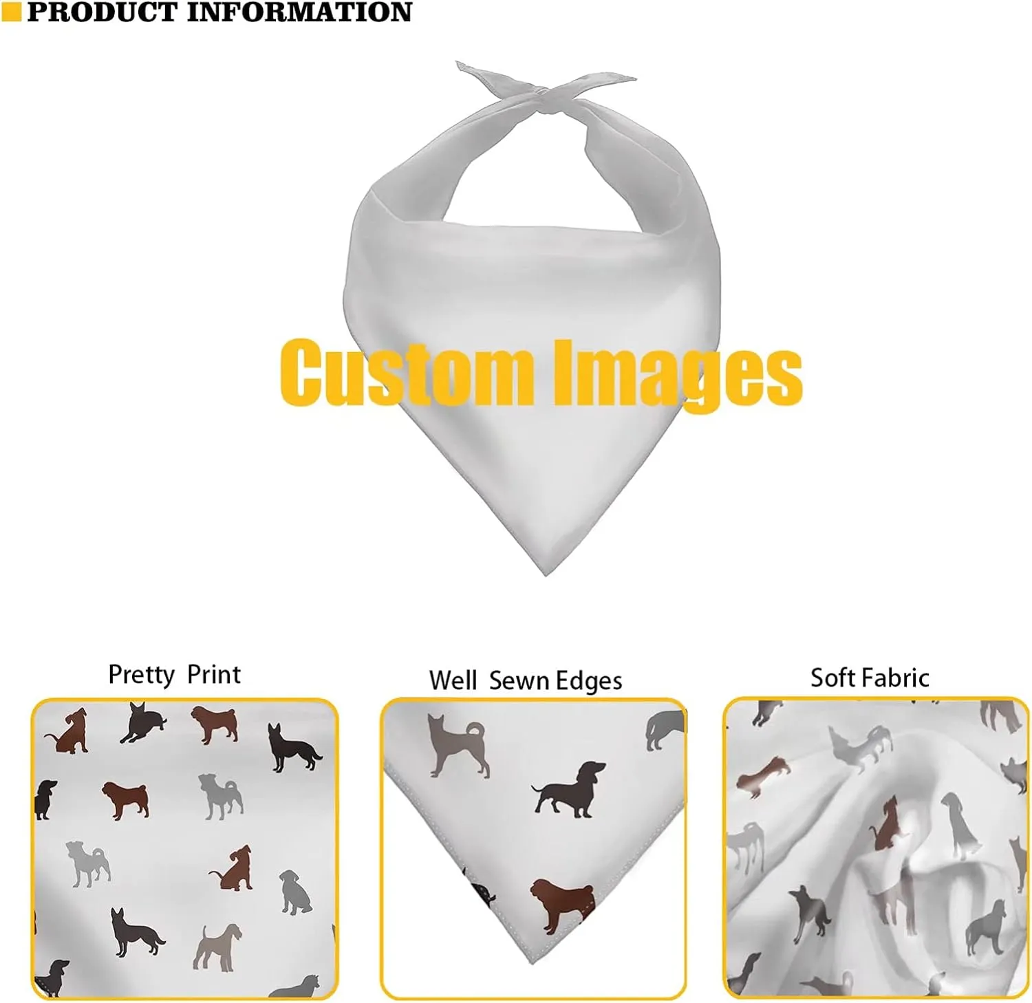 Forchrinse Bat Bandana,Soft Breathable Pet Scarf Halloween Pet Bib Decor Handkerchief for Dogs Cats