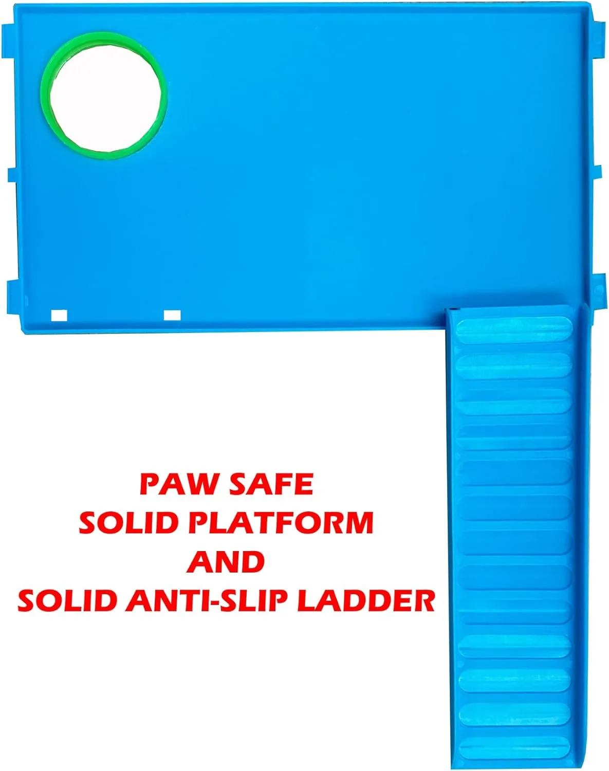 Large 5-Floors Hamster Mansion Mouse Habitat Gerbil Mice Home Paw Safe Platform Ladder Cage with Hide House Exercise Running Wheel Water Bottle Food Dish Deep Base