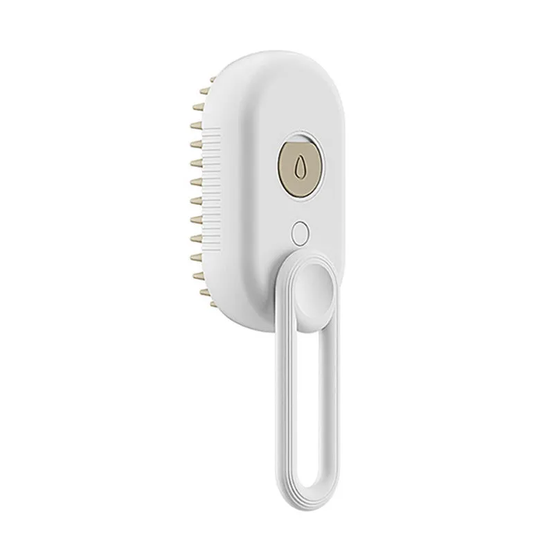Luxury Cat Grooming Steam Brush 3-in-1 Spa Experience
