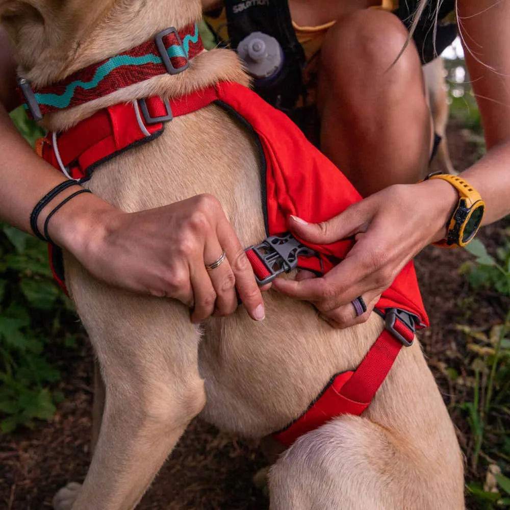 Ruffwear Switchbak Lightweight No-Pull Handled Dog Pack Harness (Red Sumac)
