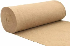 vidaXL Natural Brown Hemp Mat for Rodents | 1 X 82.0 ft Organic Bedding Odor Resistant Pet Hypoallergenic Small Animal Ground Cover Mats Rodent 100% Fiber Matting Cage Rug Carpet Floor